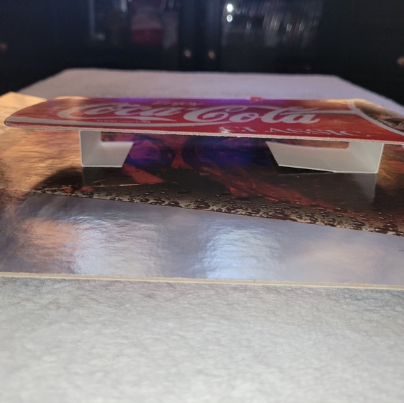 Vintage Coca-Cola Refresh Yourself! 3D Cardboard Advertising Display Poster - Picture 9 of 12